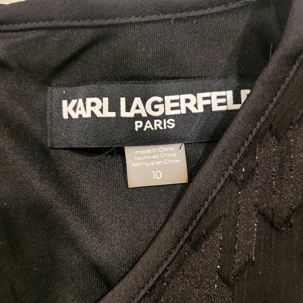 Karl Lagerfeld Classic Black Top